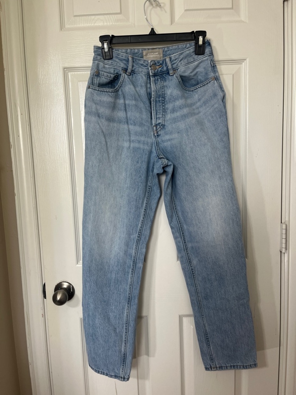 Everlane Light Blue Straight Leg Jeans